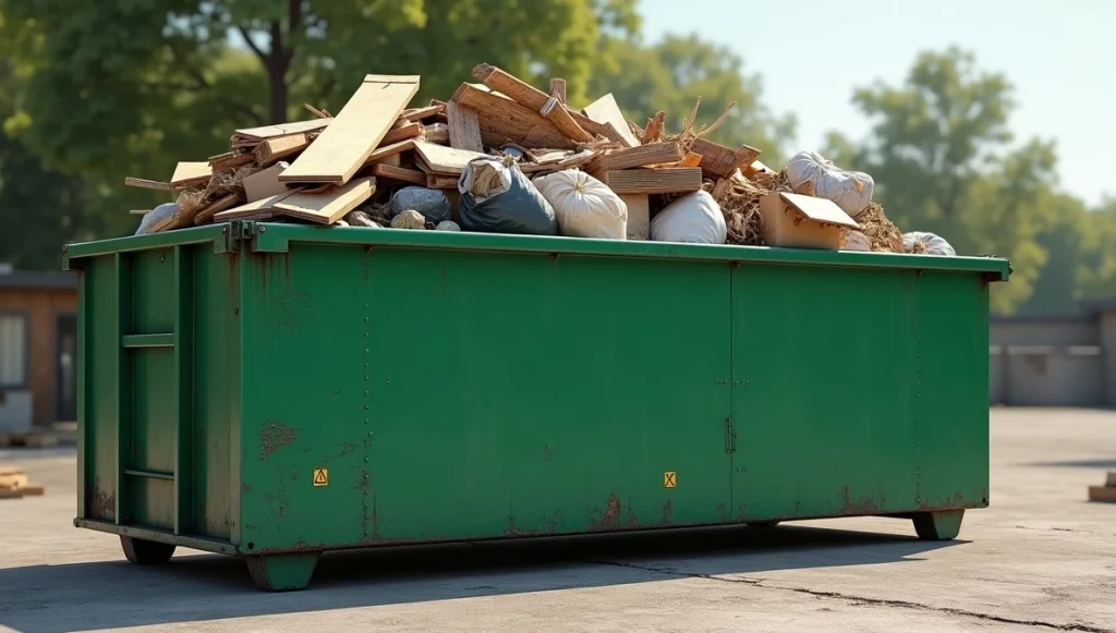 Location de benne à déchets en Île-de-France