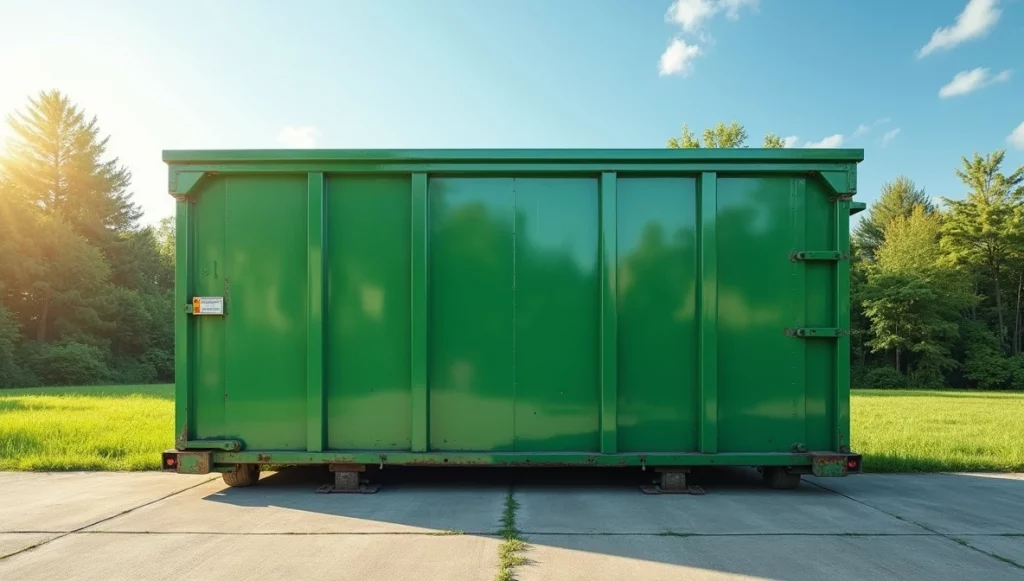 Location de benne fermée en Île-de-France